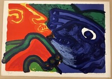 Bengt Lindstrom - Serigrafia Originale Anni 70 - Firmata A Matita E Numerata