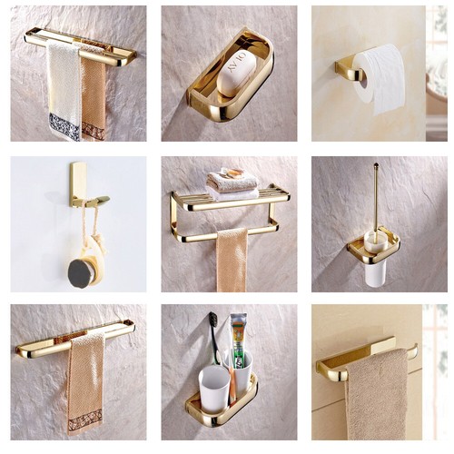 Set accessori bagno - , ottone