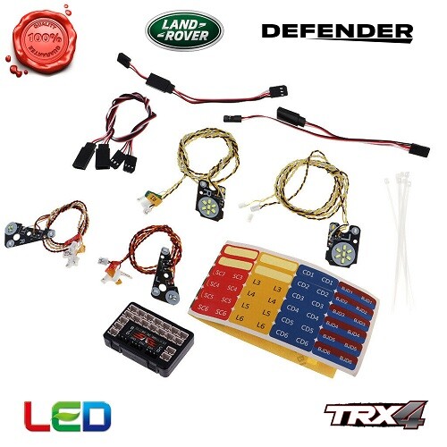 Kit luci traxxas trx4 - kit,