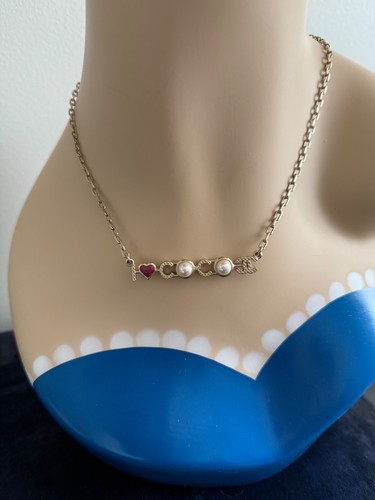 Collana autentica chanel i - autentica, "i