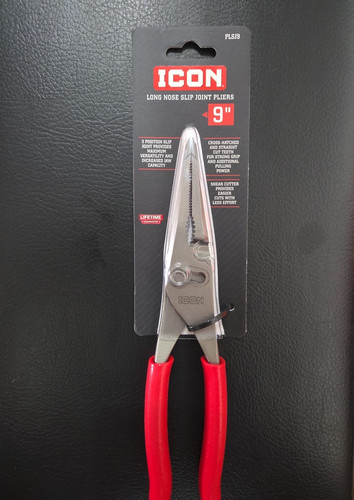 Icon long nose slip joint - long,