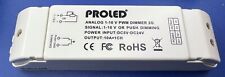 PROLED LED Dimmer Analogico 1-10V PWM Dimmer 1 Canale 2G, 5-24V DC, 10A