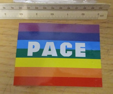 Adesivo bandiera Pace cm