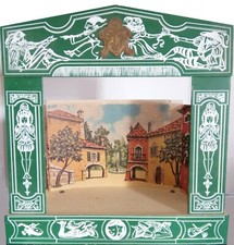 TEATRINO in legno Marionette