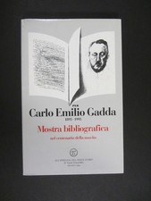 CATALOGO Per Carlo Emilio