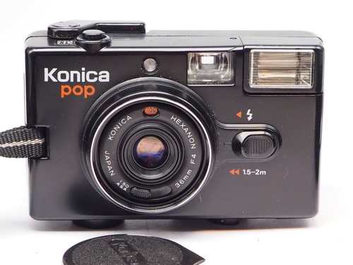 Konica pop fotocamera - fotocamera, 35mm