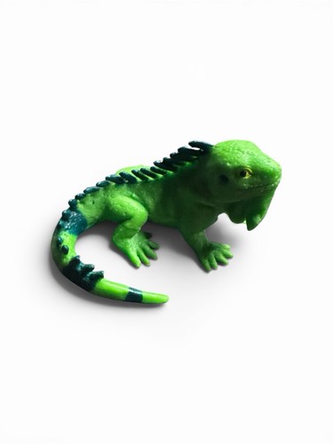 Iguana toy lizard plastic - toy,