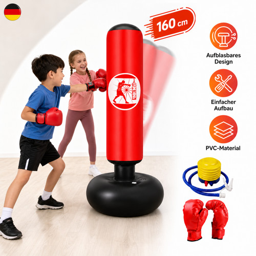 Sacco boxe gonfiabile - sacco,