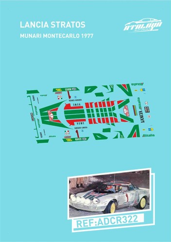 Calcas lancia stratos - stratos, munari