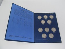 19 Libertà Camminando Mezzo Dollaro D'Argento 1941 A 1947 Lotto Libro Blu