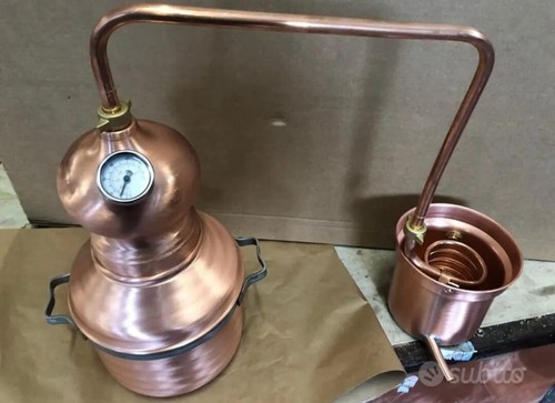 Alambicco distillatore 5lt - alambicco, distillatore,