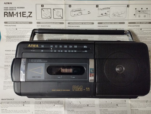 Radioregistratore aiwa 11 - aiwa, rm-11