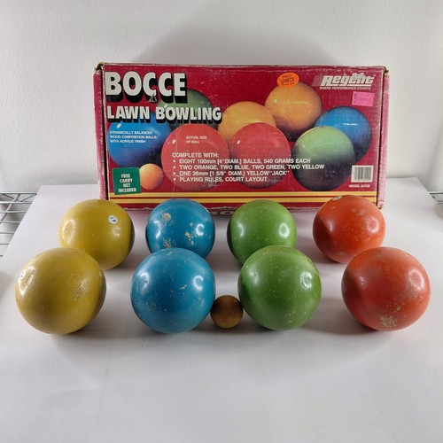 Set palline bocce vintage