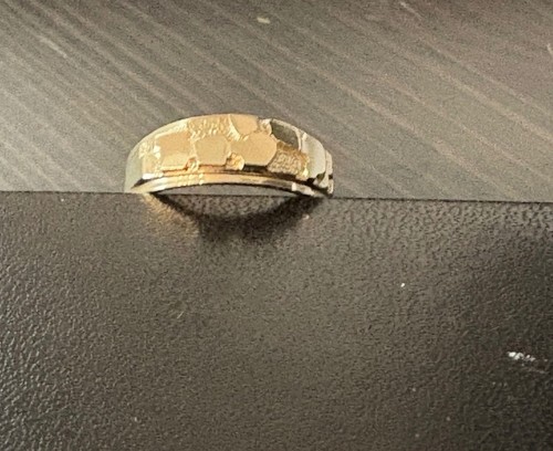 Anello uomo pepita oro 14 - in,