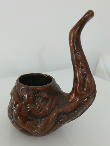Antico posacenere ceramica - antico, in