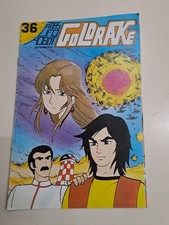 ATLAS UFO ROBOT GOLDRAKE NUMERO 36, EDIZIONI FLASH 1979,COMPLETO DI POSTER