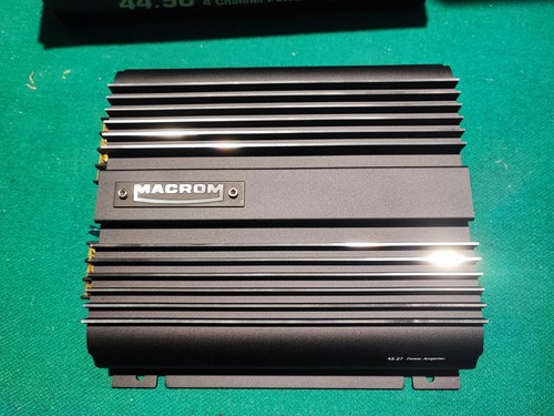 Rare ampli macrom car - rare, hi-fi