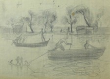 ANTICO DISEGNO BOZZETTO