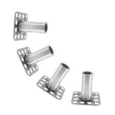 COLLARE passante FILETTATO inox SF2/S32 M6 x 15 mm - 10 pz