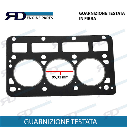 Guarnizione testata perkins - guarnizione,