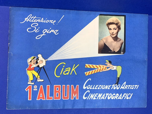 Album figurine ciak - ciak, 1°