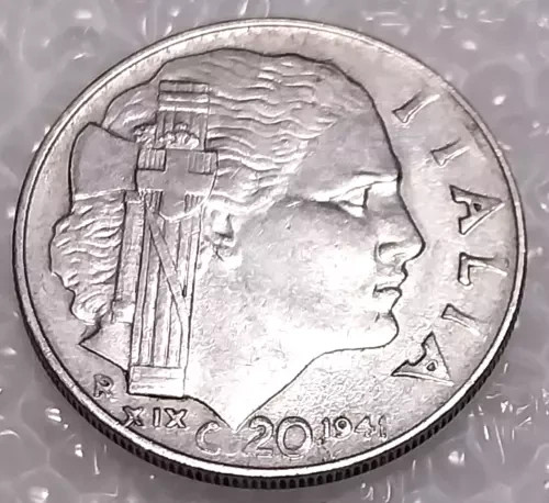 Moneta centesimi 1941 - 20,