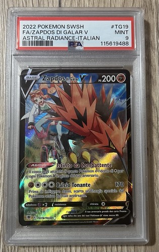 Carte pokemon psa - 9, di