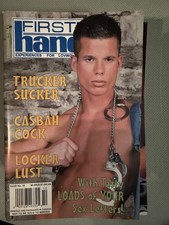 First hand gay paperback - first,