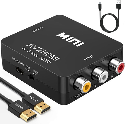 Convertitore rca hdmi - convertitore, hdmi,
