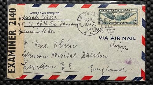 Cover 1941 posta aerea - posta,