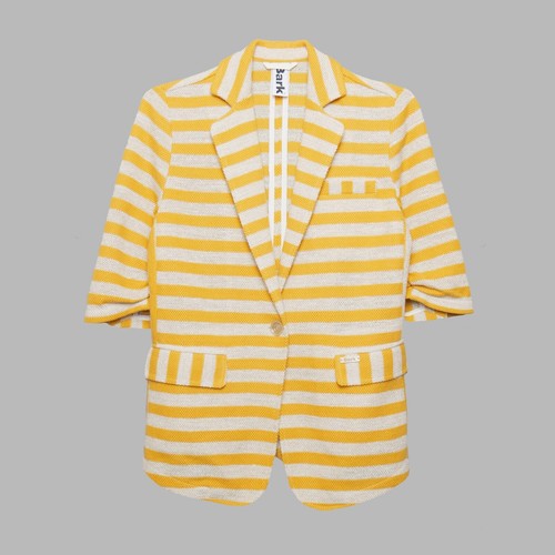 Giacca cotone righe - in,