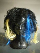 PARRUCCA CARNEVALE DONNA DISCO ANNI 80-90 DISCOTECA