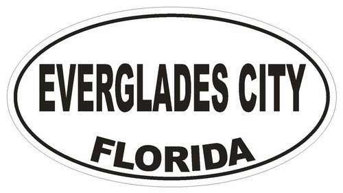 Everglades city florida oval - everglades,
