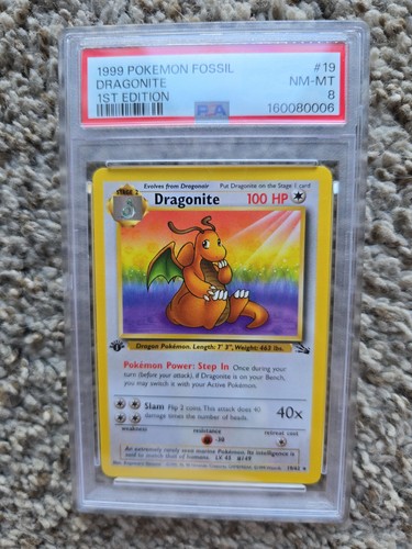 Pokemon 2000 fossil dragonite - pokemon,