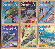 Aerei nella storia - 2004 Riviste Delta Editrice, dal n.34 al n.39