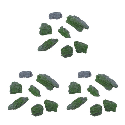 Pieces muschio finto pietre - pieces,