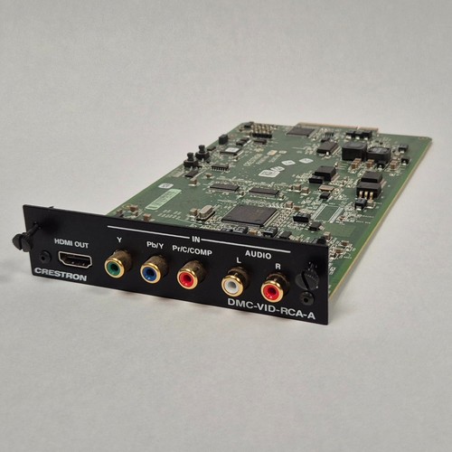 Crestron dmc vid - crestron, dmc-vid-rca-a