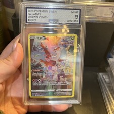 LATIAS Galarian Gallery GG20 Corona Zenith 2023 Pokemon TCG Classificato AGS 9 come nuovo