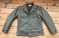 GIACCA - FIELD TYPE N-4 taglia 42 Eastman pelle USA Marina Militare