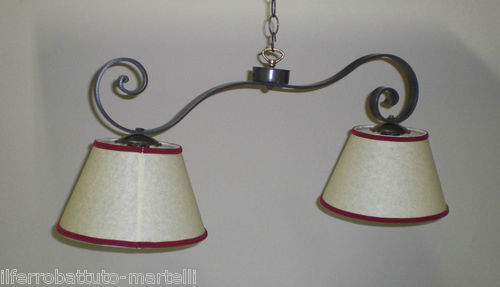Lampadario bilancia ferro - bilancia, in