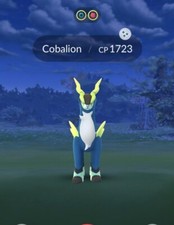 - Shiny Cobalion - P T C - 80k