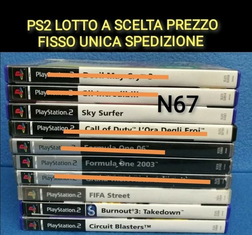 Ps2 lotto giochi - giochi, scelta