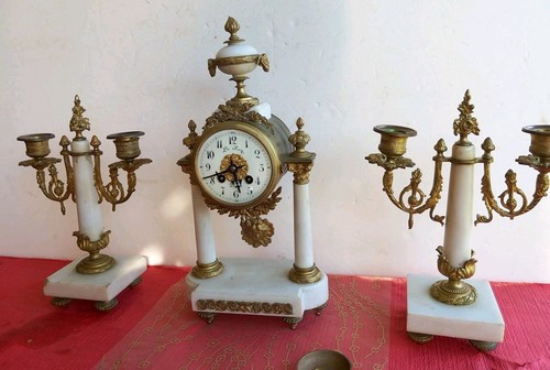 Pendule portique louis xvi - portique,