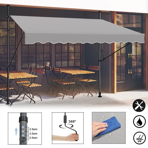 Tenda sole morsetto 5 m - a, 3,5