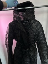 Women's quilted coat with a