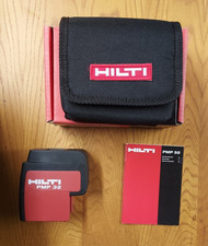 Nuovo in scatola aperta - HILTI PMP 32 laser a piombo autolivellante con custodia, manuale e scatola