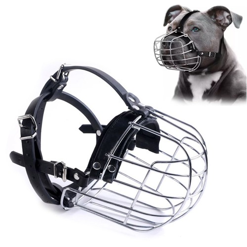 Strong dog muzzle metal wire - muzzle,