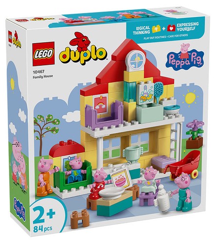 Lego 10467 duplo peppa - lego, pig