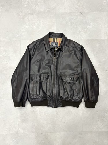 Vintage burberry real leather - vintage,