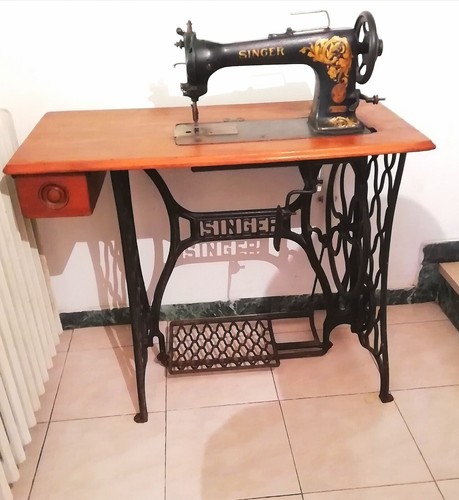 Vecchia macchina per cucire - macchina,